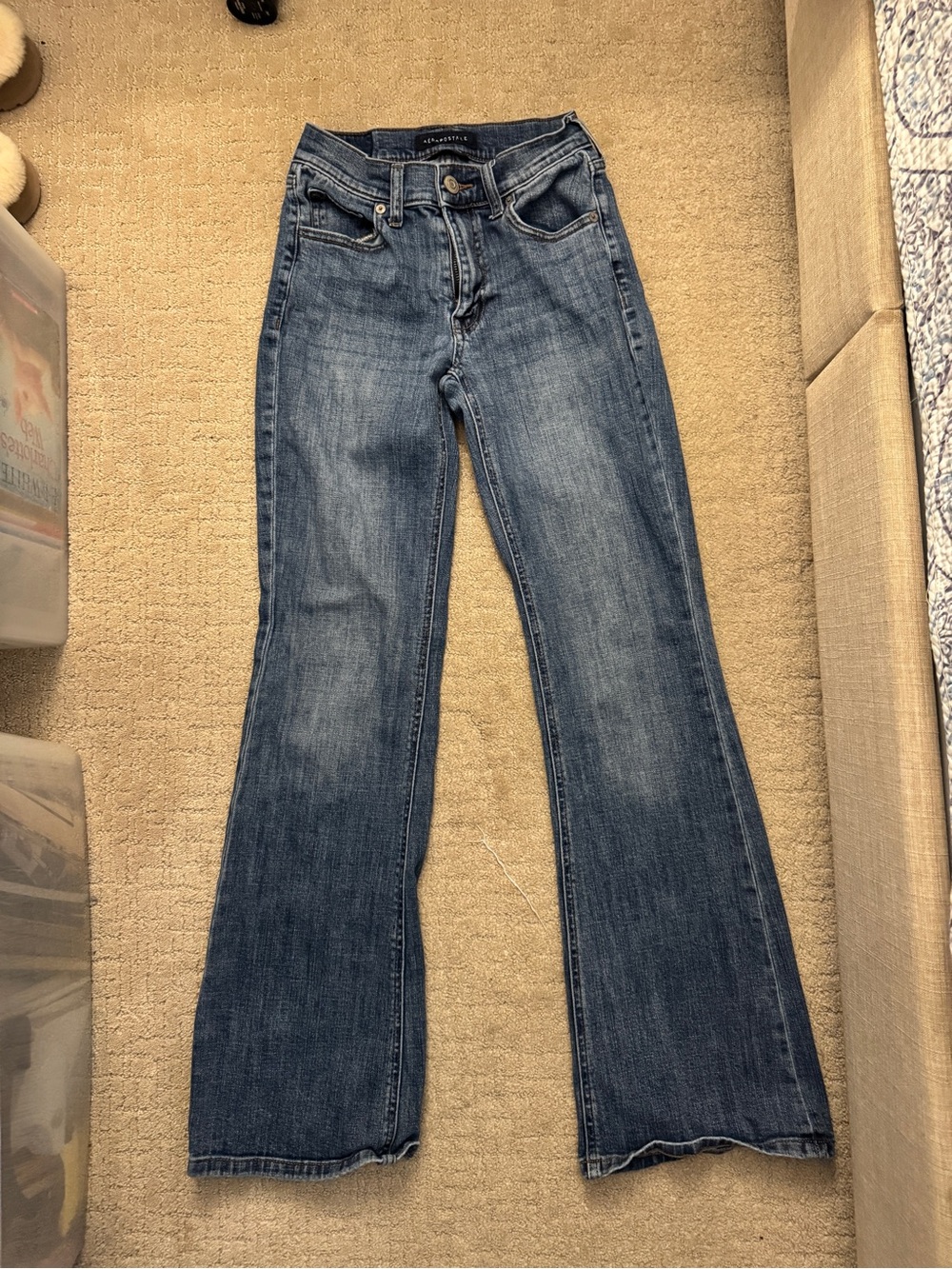 Aeropostale Dark Blue Flare Jeans